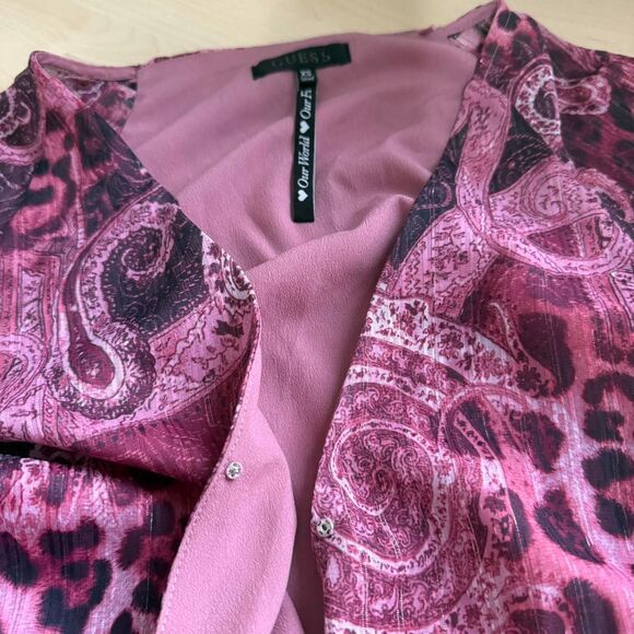 Guess Printed High Low Dress - Picture 7 of 8